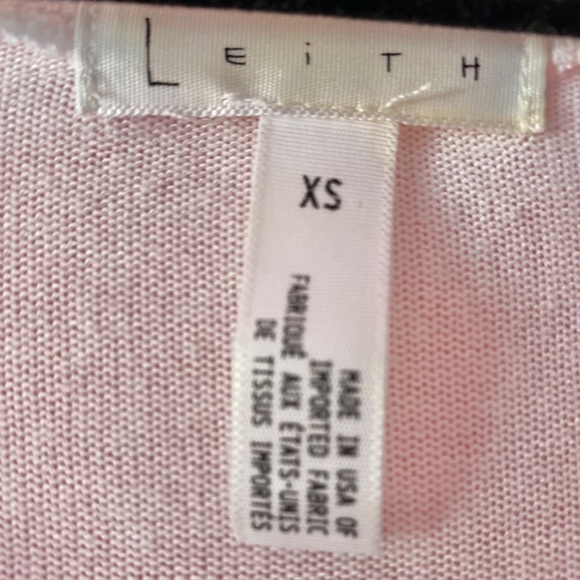 "Girls Just Wanna Have Fund$" White Black Sweatshirt Top XS Extra Small Leith - Picture 3 of 5